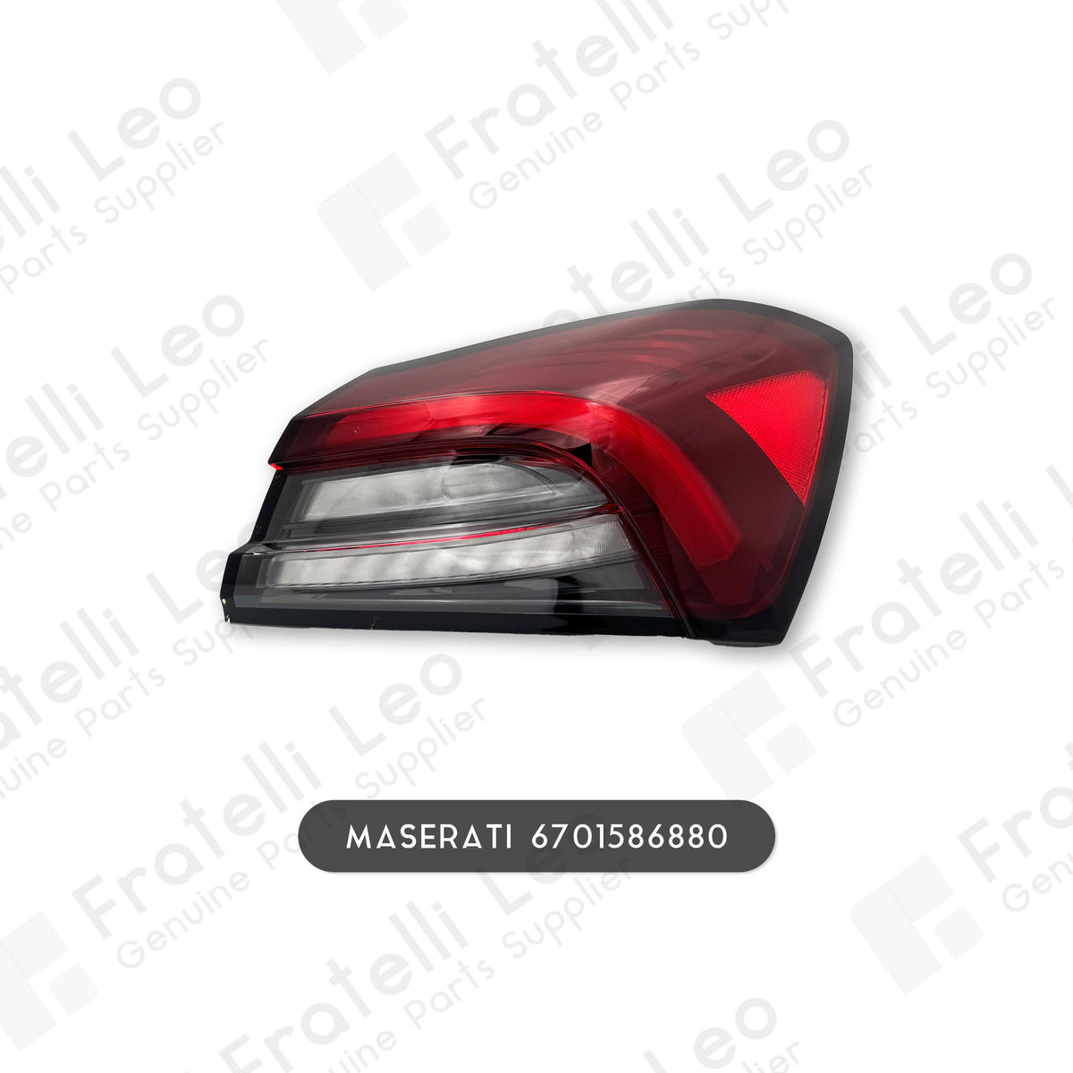 Maserati ghibli m157r originale fanale posteriore esterno black dx  06701586880