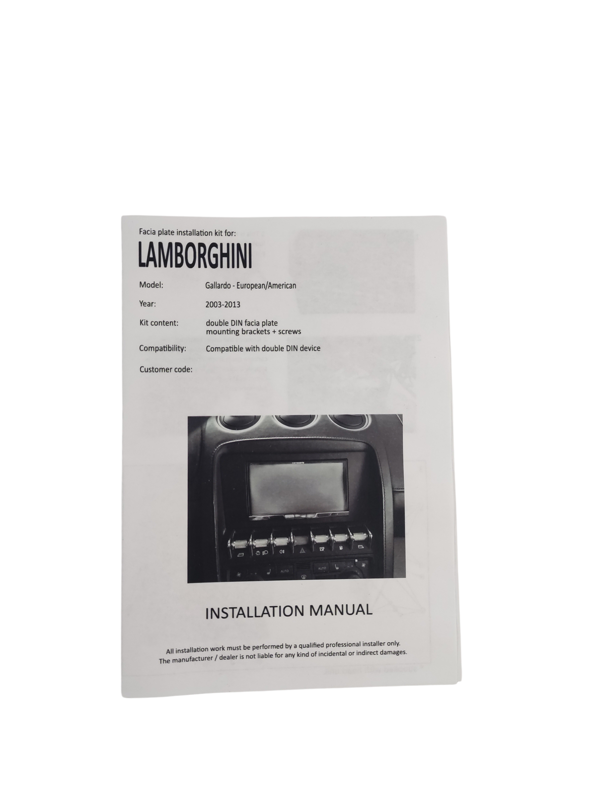 Lamborghini conectivity unit row + rvc 400898373c