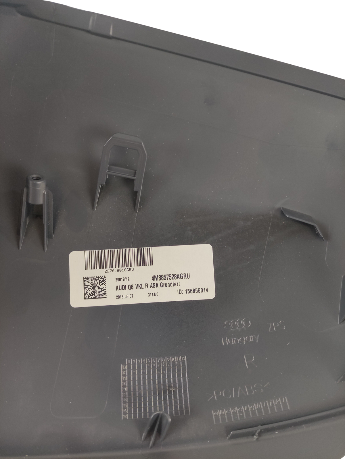 Lamborghini mirror housing 4m8857528agru