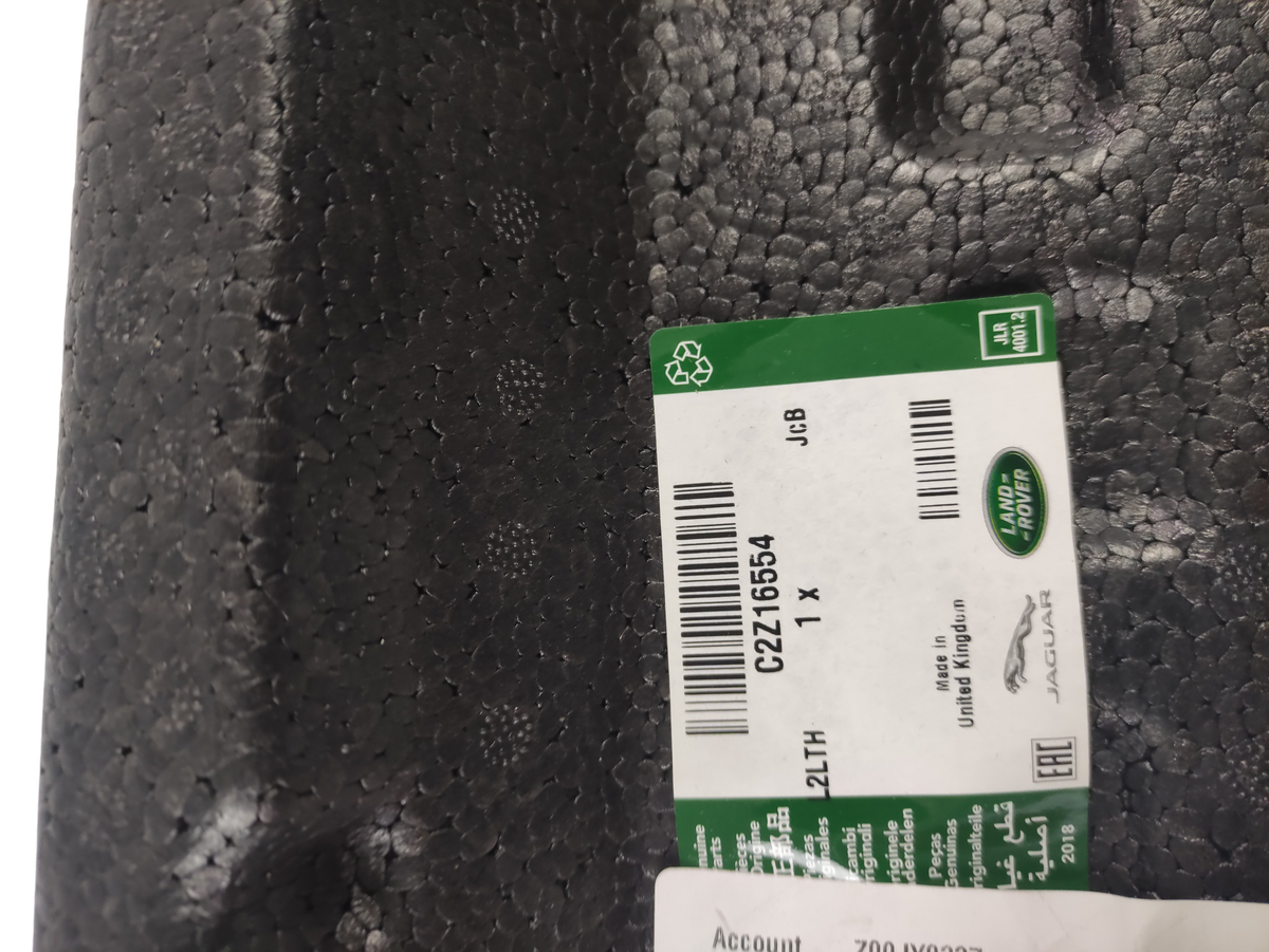 Jaguar inserto in gomma spugna oem c2z16554