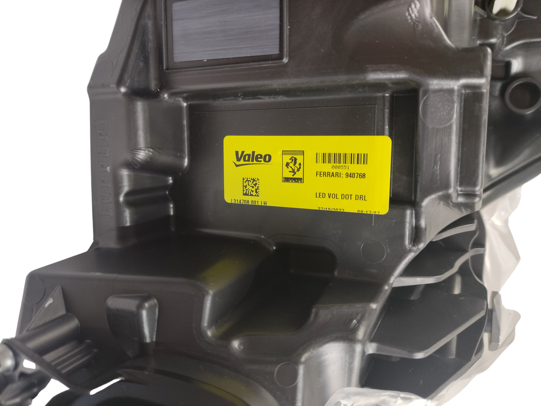 FERRARI Fanale Originale Proiettore Anteriore Sinistro OPT HIGH BEAM +FBL USA OEM 940768