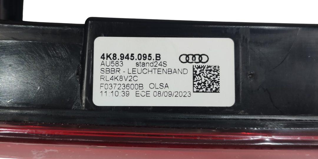 AUDI Fanale Posteriore Fascione Centrale A7 OEM 4K8­ 945­ 095­ B dal 2020