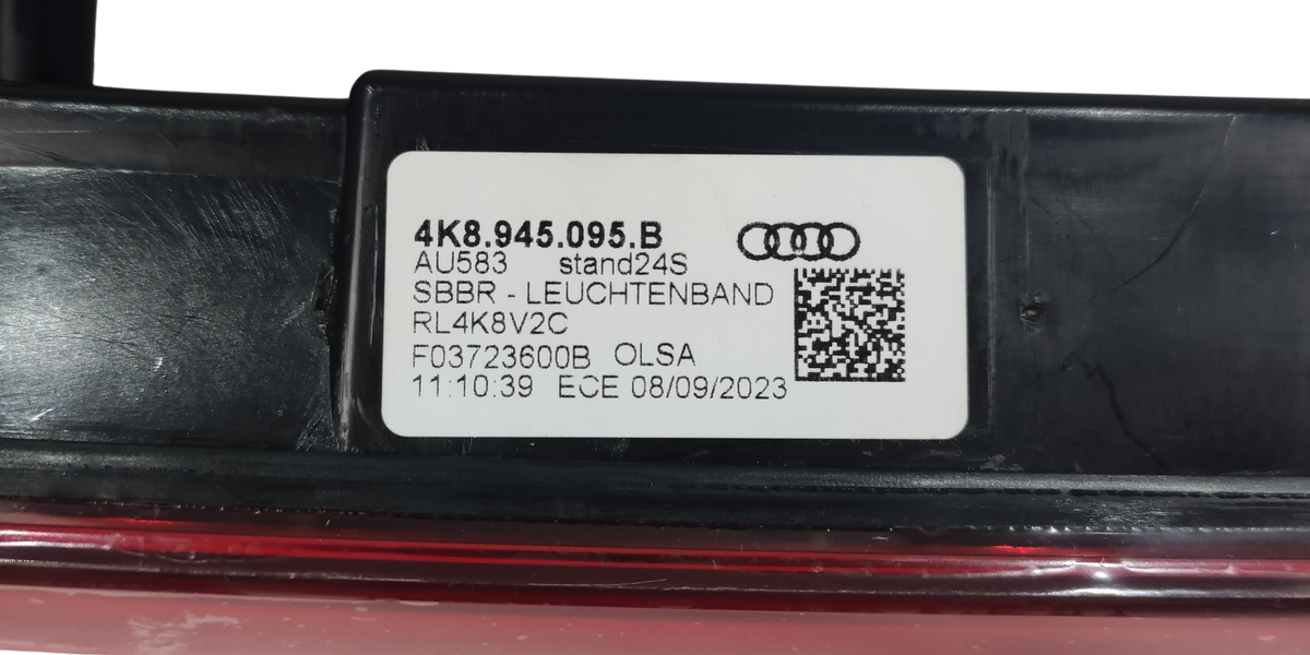 Audi fanale posteriore fascione centrale a7 oem 4k8­ 945­ 095­ b dal 2020