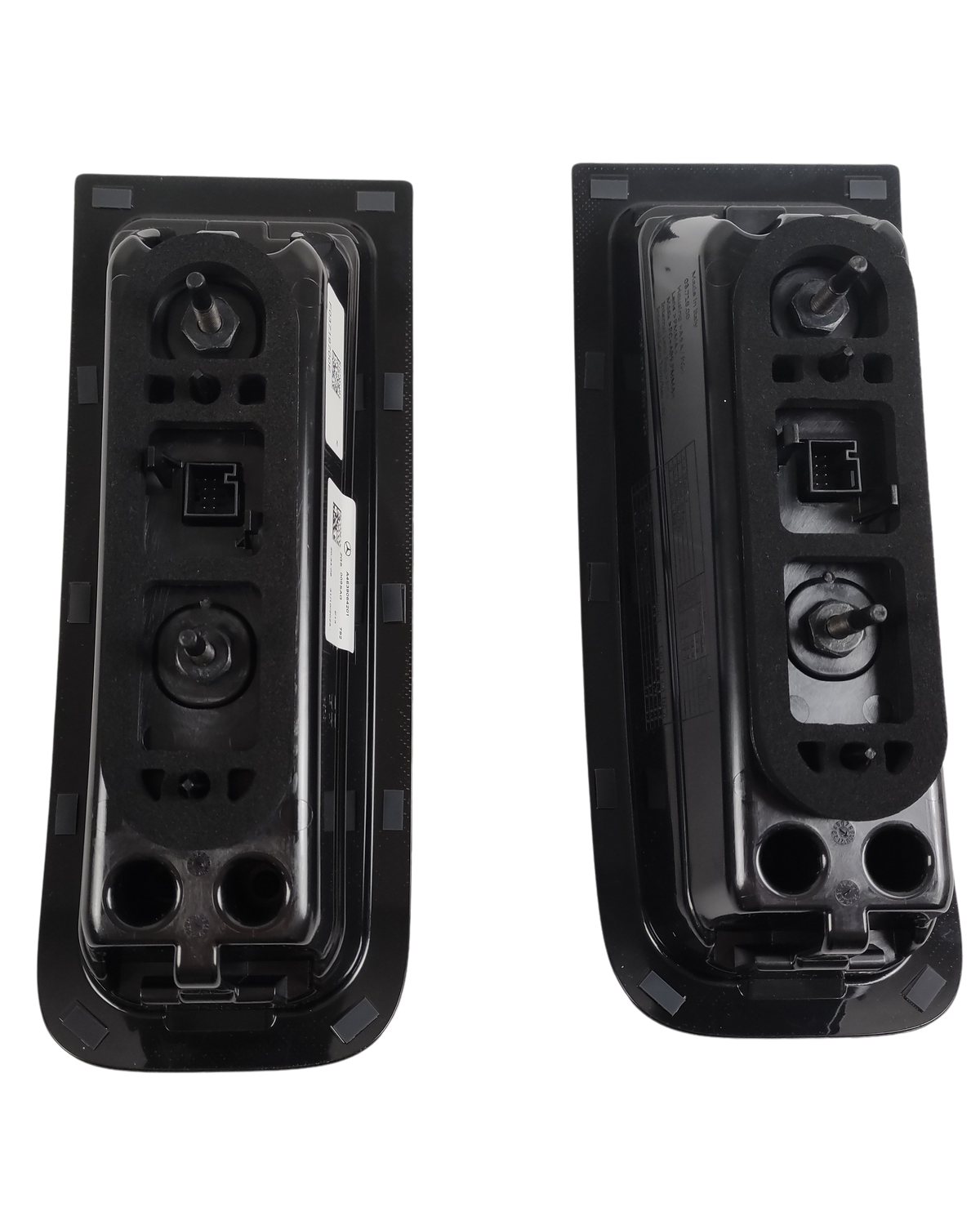 Mercedes fanale lato destro e sinistro classe g kit fanali posteriori black pack upgrade oem a4639064201