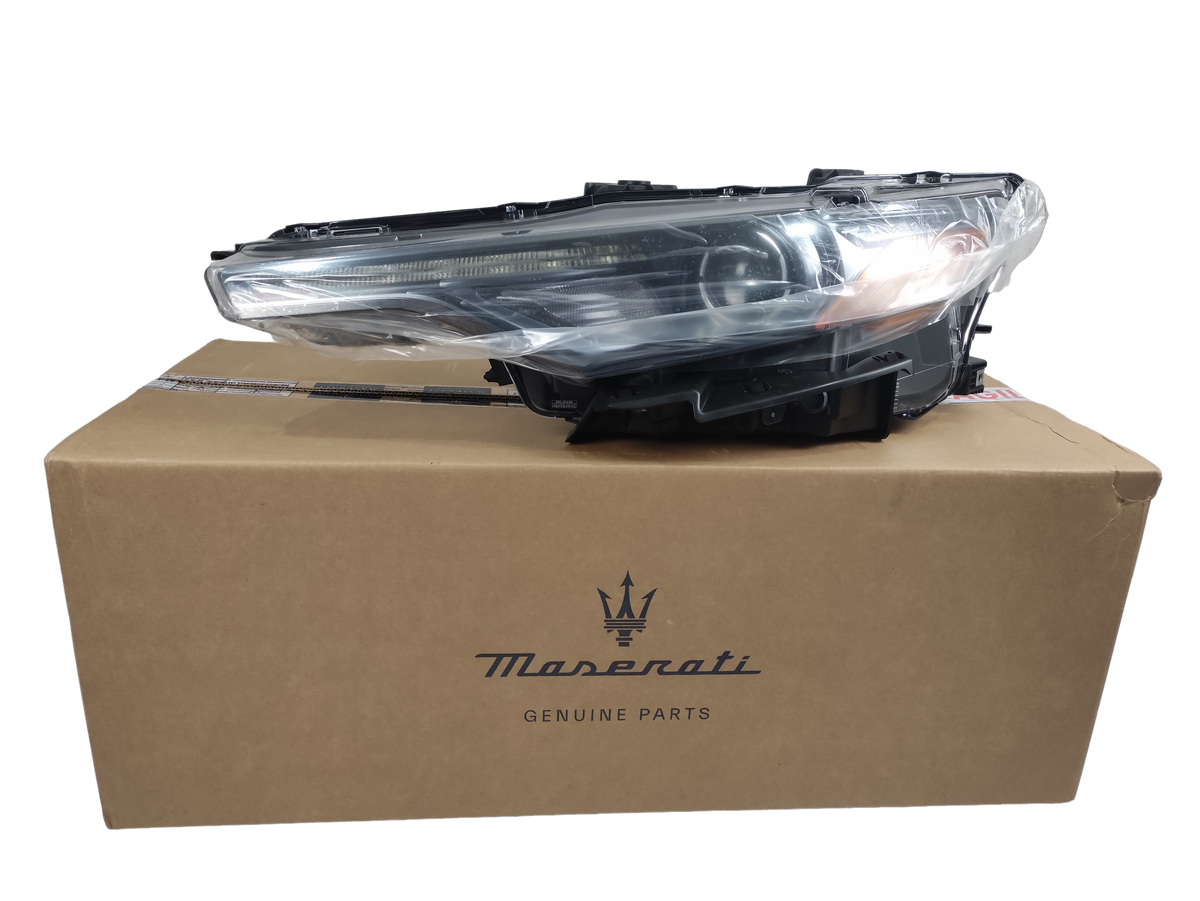 Maserati levante faro proiettore anteriore sinistro oem 670034642