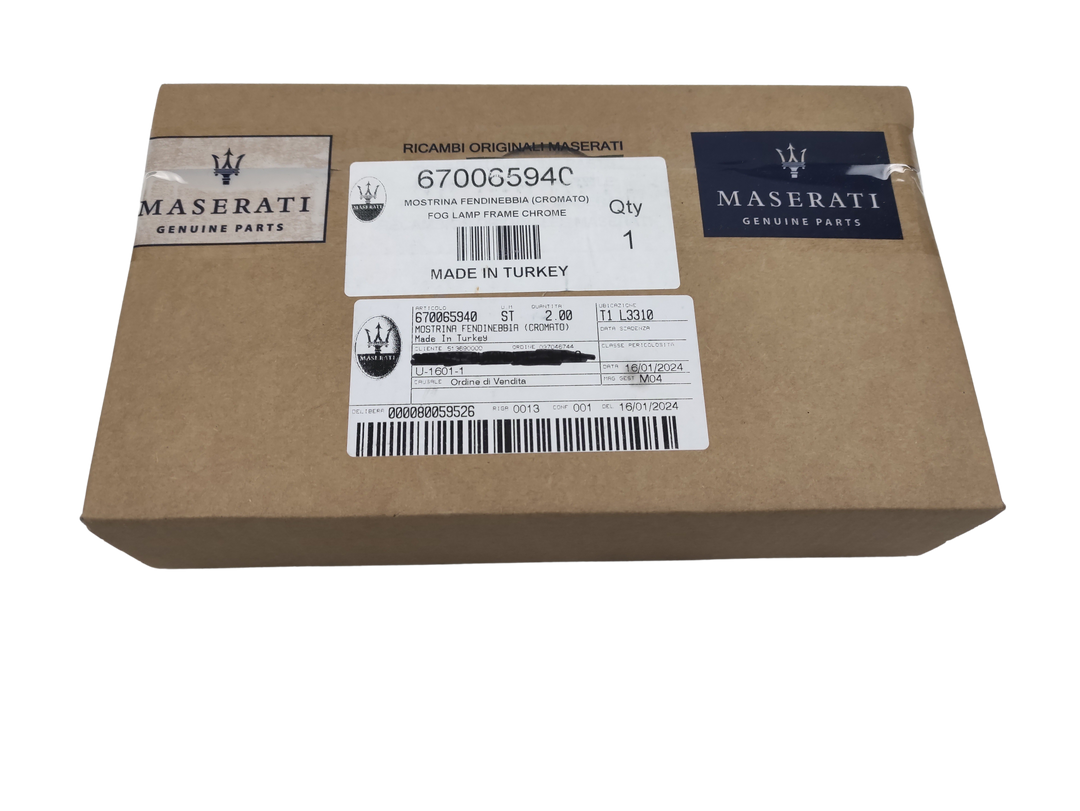Mostrina fendinebbia Maserati OEM 670065940