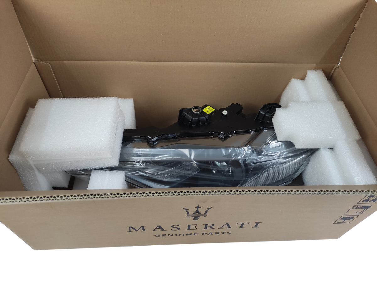 Maserati fanale faro proiettore anteriore sinistro levante oem 670034641