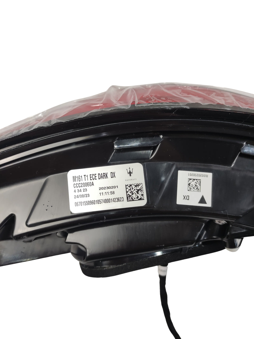 MASERATI Fanale Posteriore Destro (Black) Levante OEM 670155096