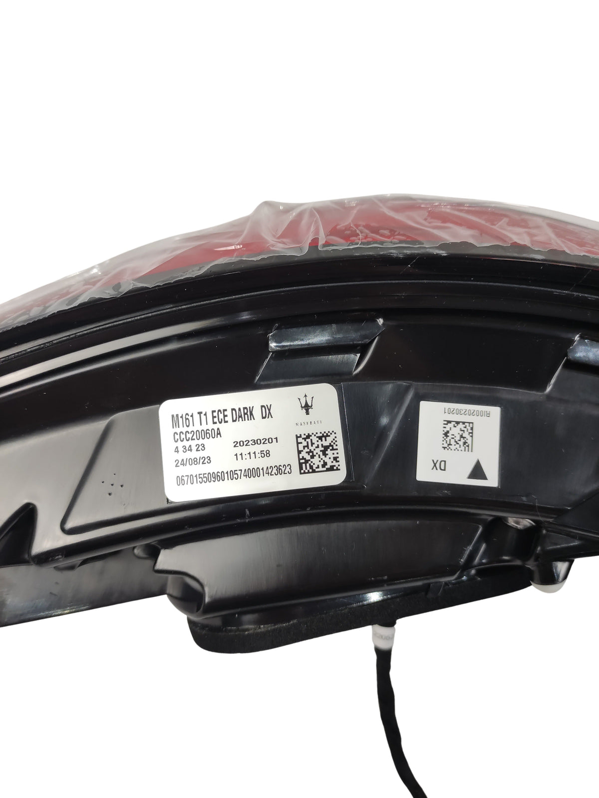 Maserati fanale posteriore destro (black) levante oem 670155096