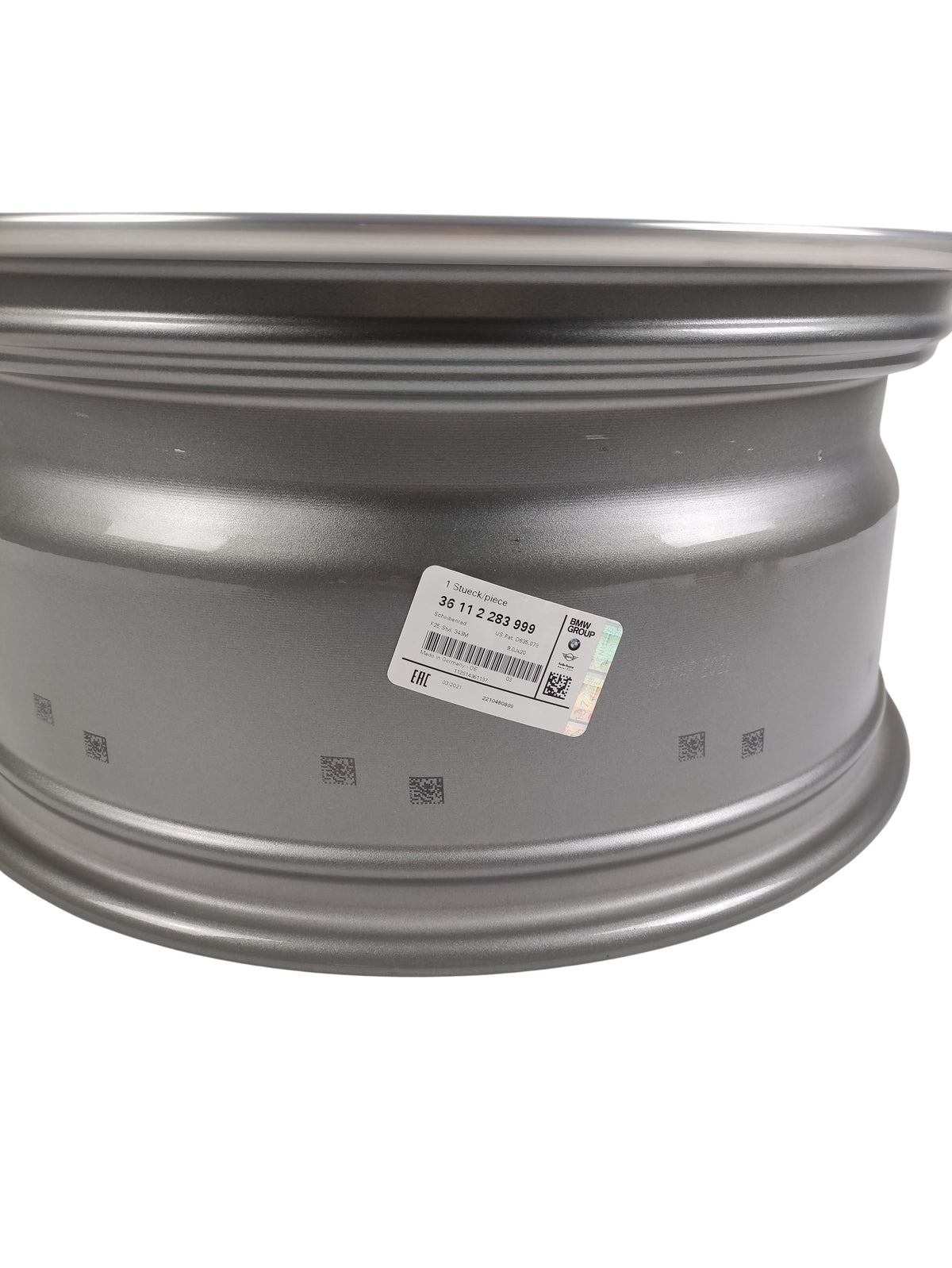 Bmw ruota disco lega leggera oem 36112283999