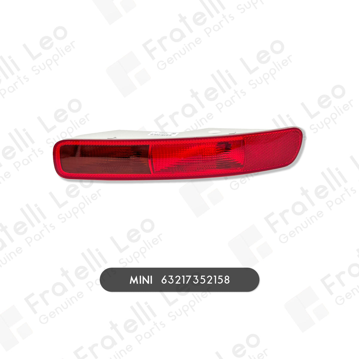 Mini clubman originale fanale posteriore retronebbia paraurti dx   63217352158