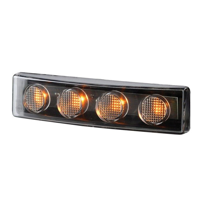 Fiat ingombro visiera scania r arancione | fratelli leo