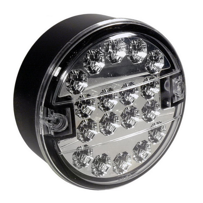 Universale fanale posteriore retronebbia led trasparente inclusa 9 33v | fratelli leo