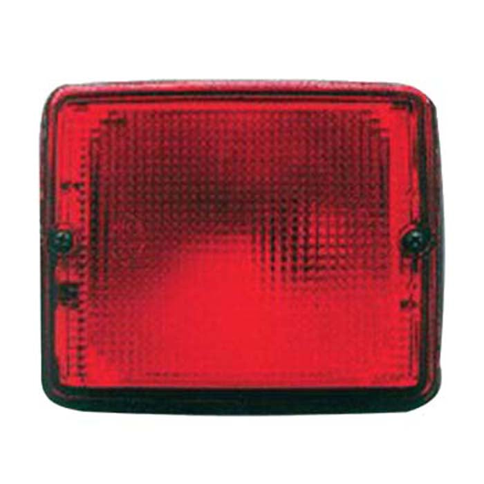 Universale 93191716 a0015449490 trasparente posteriore bus rosso | fratelli leo