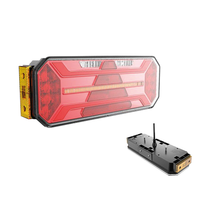 Universale fanale posteriore dx 7 fun led con freccia dinamica | fratelli leo