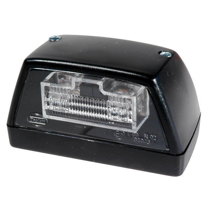 Universale fanale targa nero led | fratelli leo