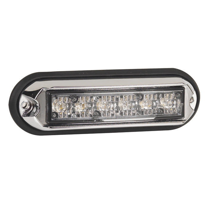 Sx flashing 6led inclusa cornice cromata | fratelli leo