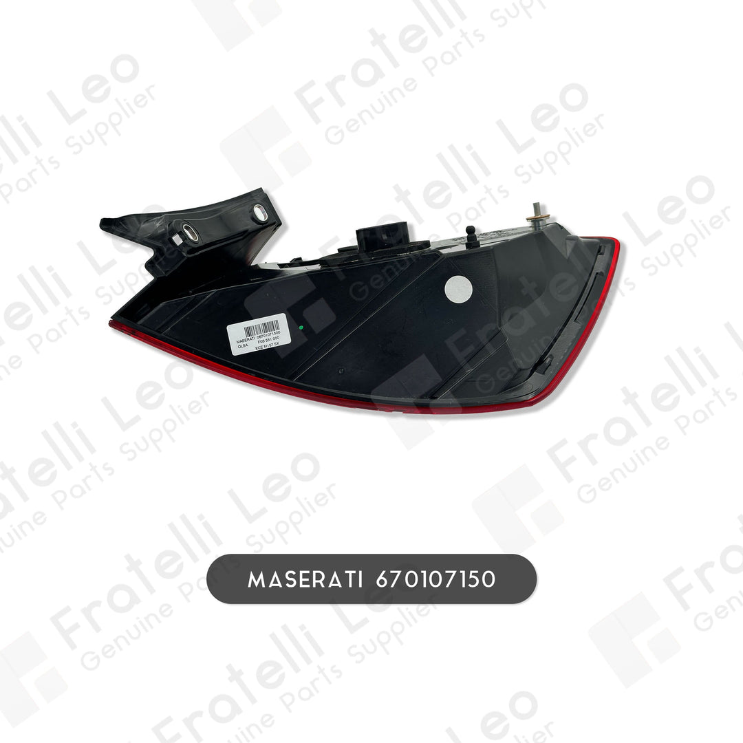 MASERATI GHIBLI Originale Fanale Posteriore  Esterno Sinistro   670107150 / 670008482