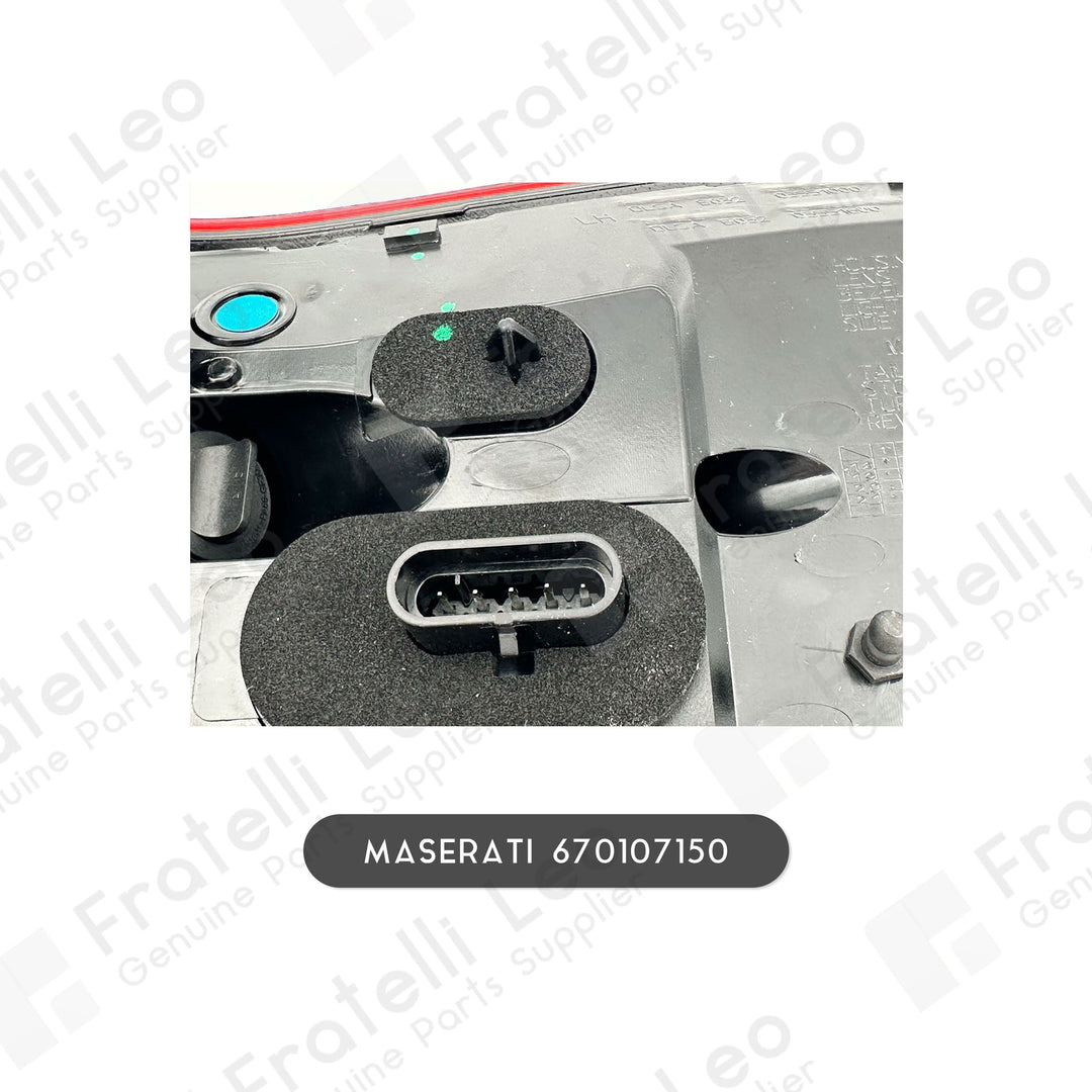 MASERATI GHIBLI Originale Fanale Posteriore  Esterno Sinistro   670107150 / 670008482