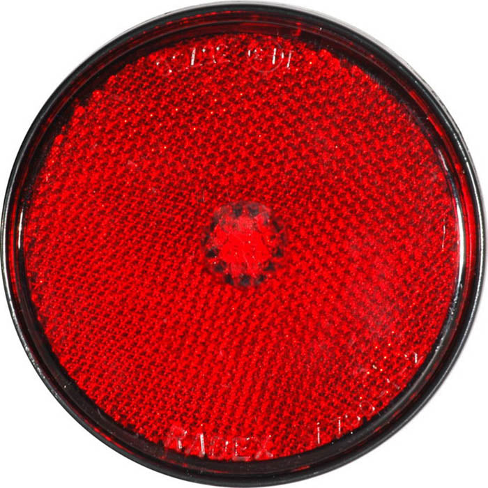 UNIVERSALE Catadiottro D 80 mm Rosso C/VITE | Fratelli Leo.