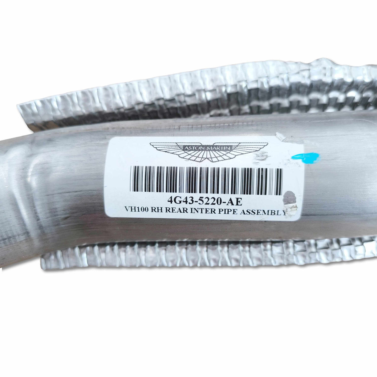 Aston martin tubo scarico oem 4g43 5220 ae dal 2007