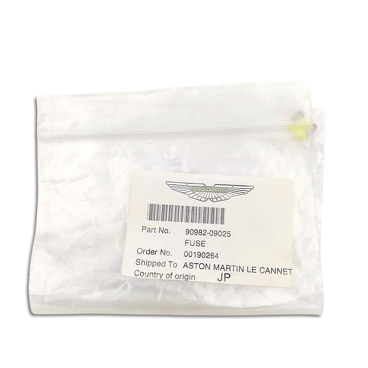 Aston martin fusibile oem 90982 09025 dal 2011