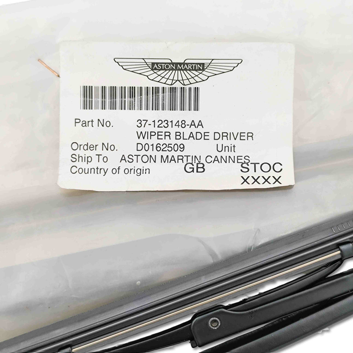 Aston martin tergicristalli oem 37 123148 aa dal 1999