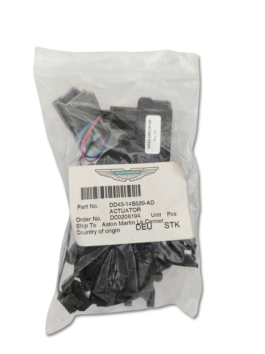 ASTON MARTIN Attuatore OEM DD43-14B529-AD dal 2007