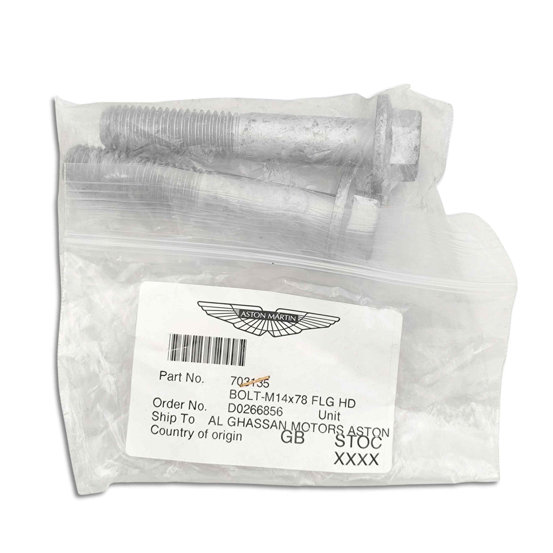ASTON MARTIN Bullone testa flangiata M14x78 OEM 703135 dal 2007