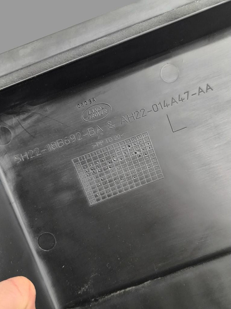 Copertura superiore della scatola batteria land rover oem lr018528, componente originale per veicoli land rover