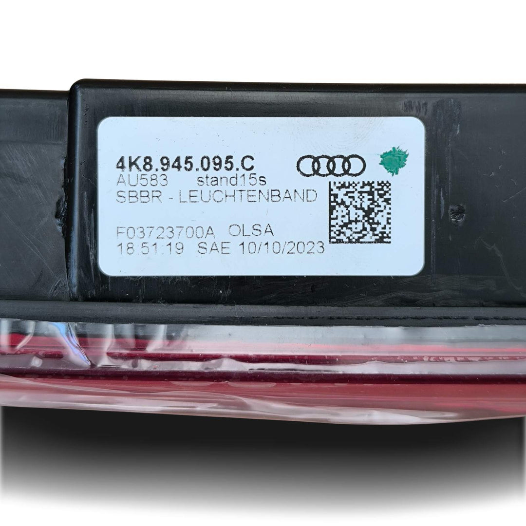 AUDI Fanale Posteriore Fascione A7 OEM 4K8­945­095C dal 2020