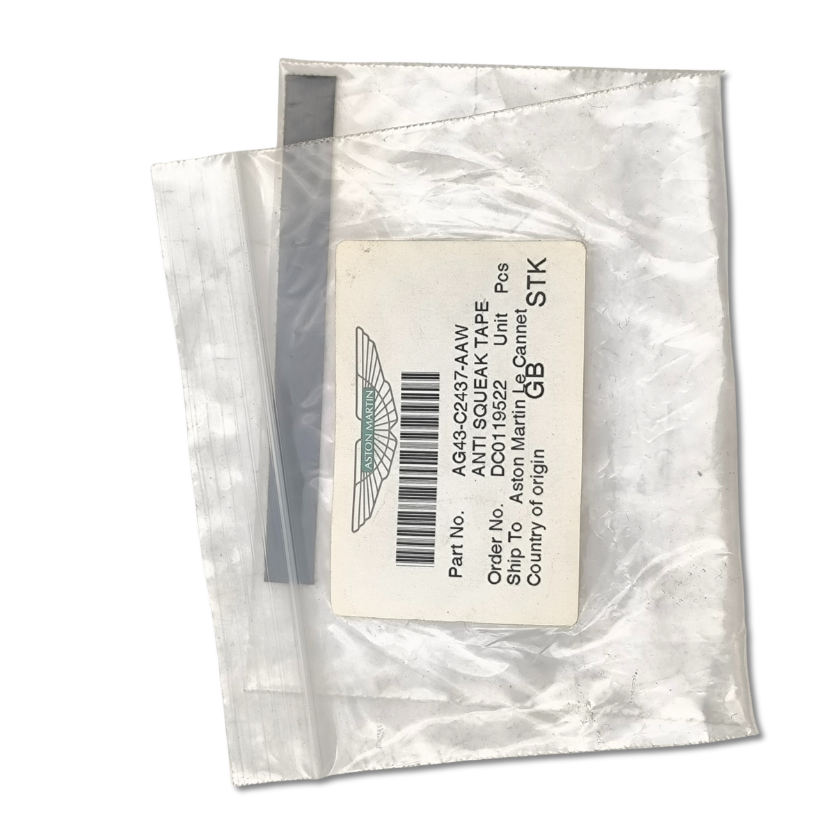 Aston martin vanquish nastro anti cigolio oem ag43 c2437 aaw