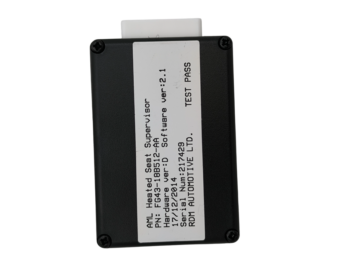Aston martin supervisor box riscaldamento sedile oem fg43 18b512 aa