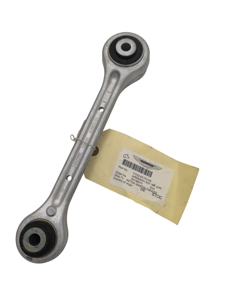 Aston martin braccio superiore posteriore oem hy53 5k743 aa
