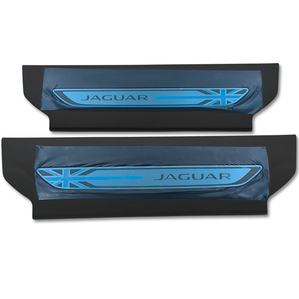 JAGUAR Battitacco Union Jack Ebony OEM T4A5867PVJ