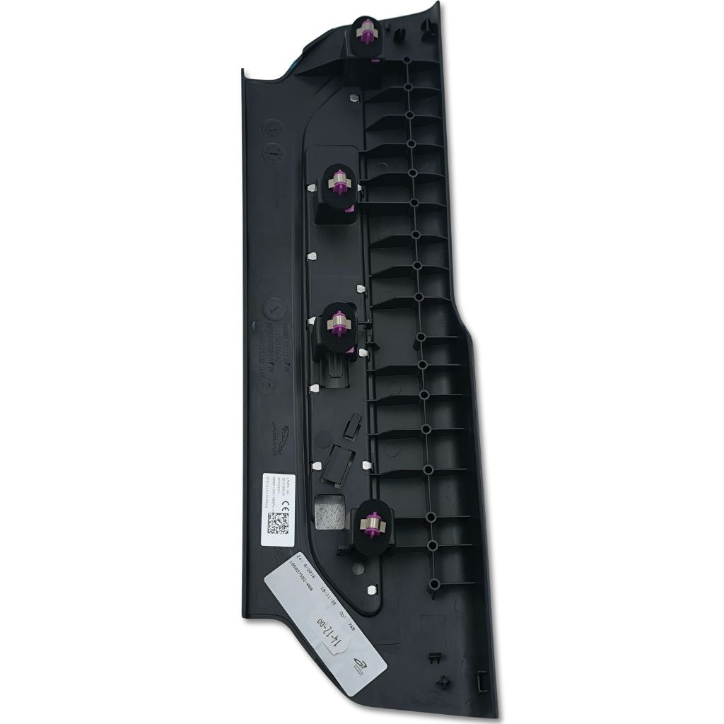 Jaguar battitacco union jack ebony oem t4a5867pvj