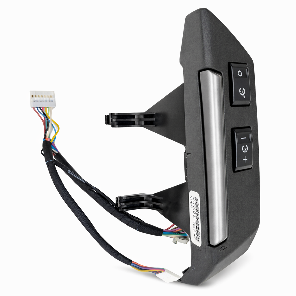 Pulsante cruise control sinistro per volante land rover sport, componente oem xpd500601wvh dal 2005