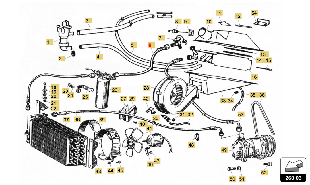 Lamborghini Pipe OEM 004524943
