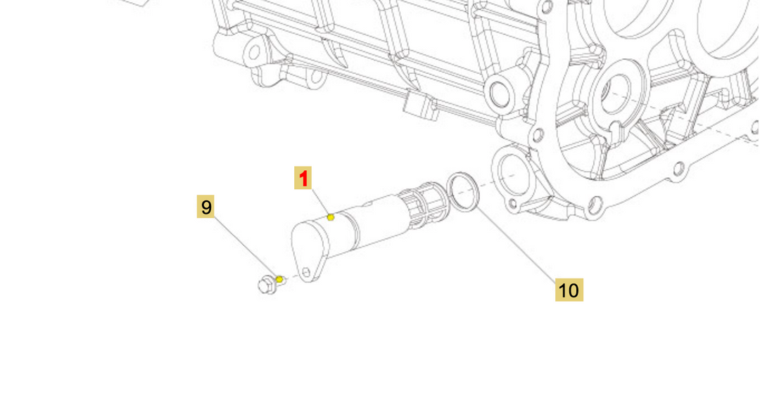 Lamborghini Gallardo Coupé Filtro Olio OEM 086301517