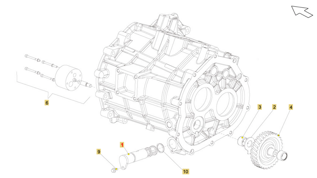 Lamborghini Gallardo Coupé Filtro Olio OEM 086301517