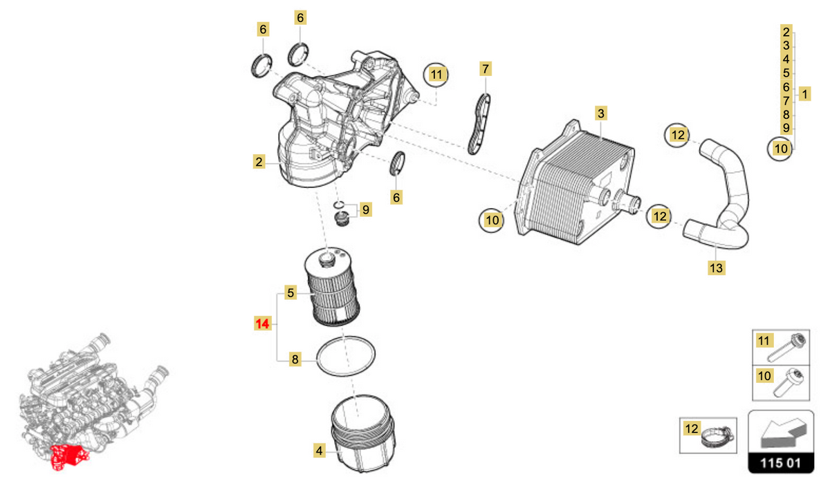 Oem 079198405d axio parts