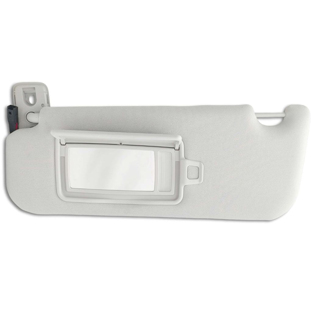 Aletta parasole Land Rover OEM LR091418 con logo, componente auto per veicoli Land Rover, dettaglio interno.