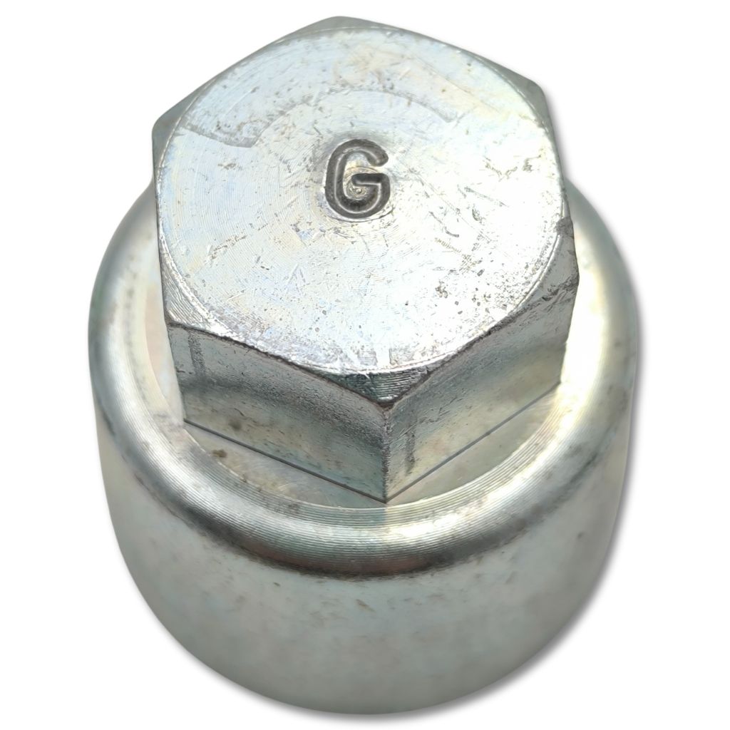 Adattatore chiave ruota Land Rover OEM LR043806, strumento originale per dadi ruota, componente di ricambio affidabile.