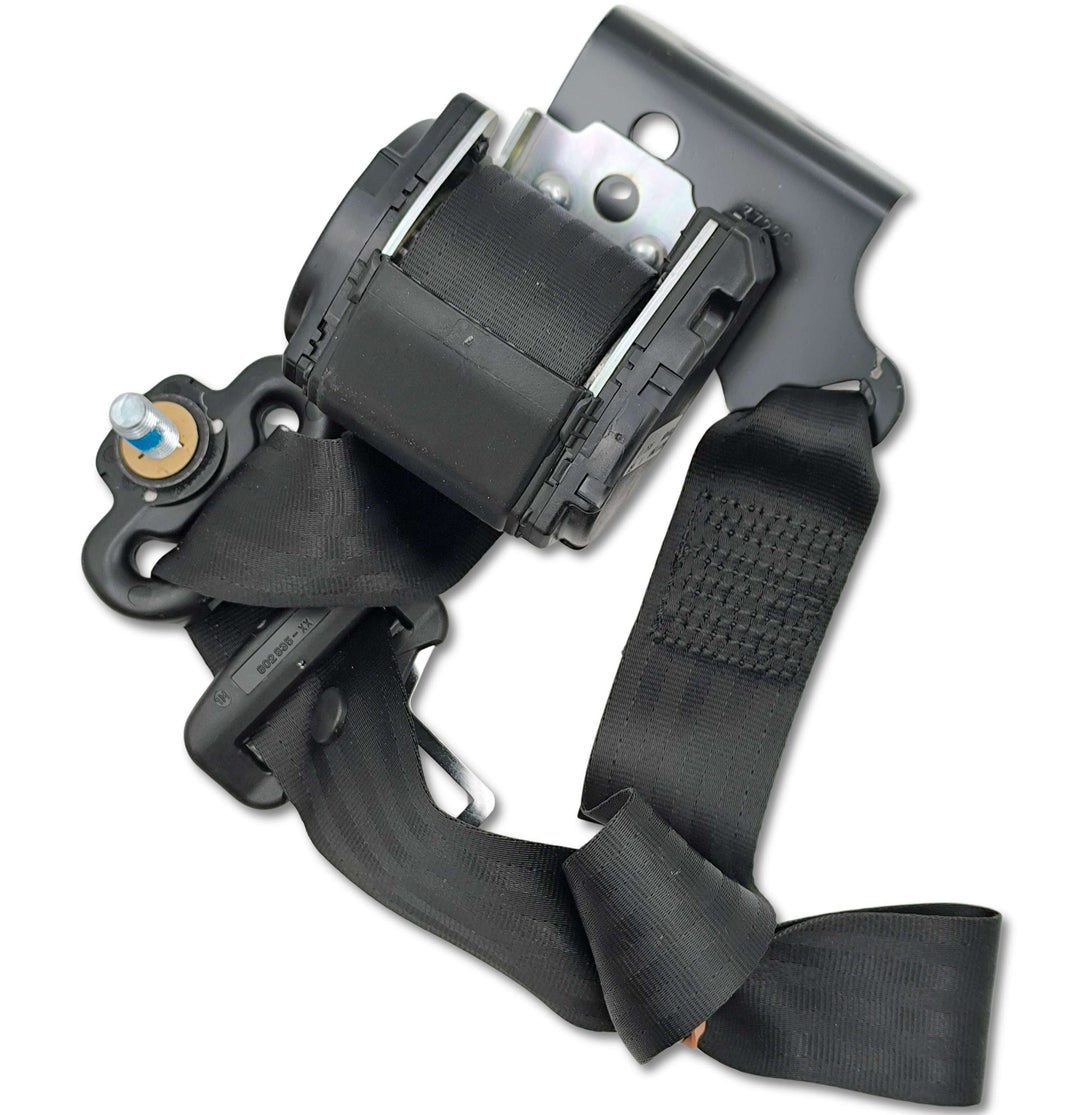 Cintura di sicurezza anteriore sinistra Land Rover OEM EVB000750PMA, componente originale di ricambio sicuro e affidabile.
