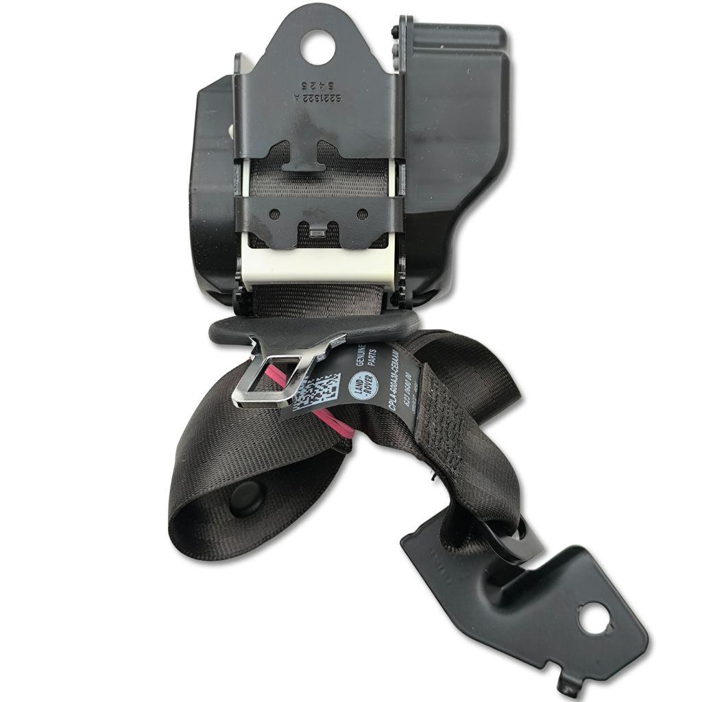 Cintura di sicurezza Land Rover con riavvolgitore originale LR076619, componente di sicurezza per veicoli Land Rover
