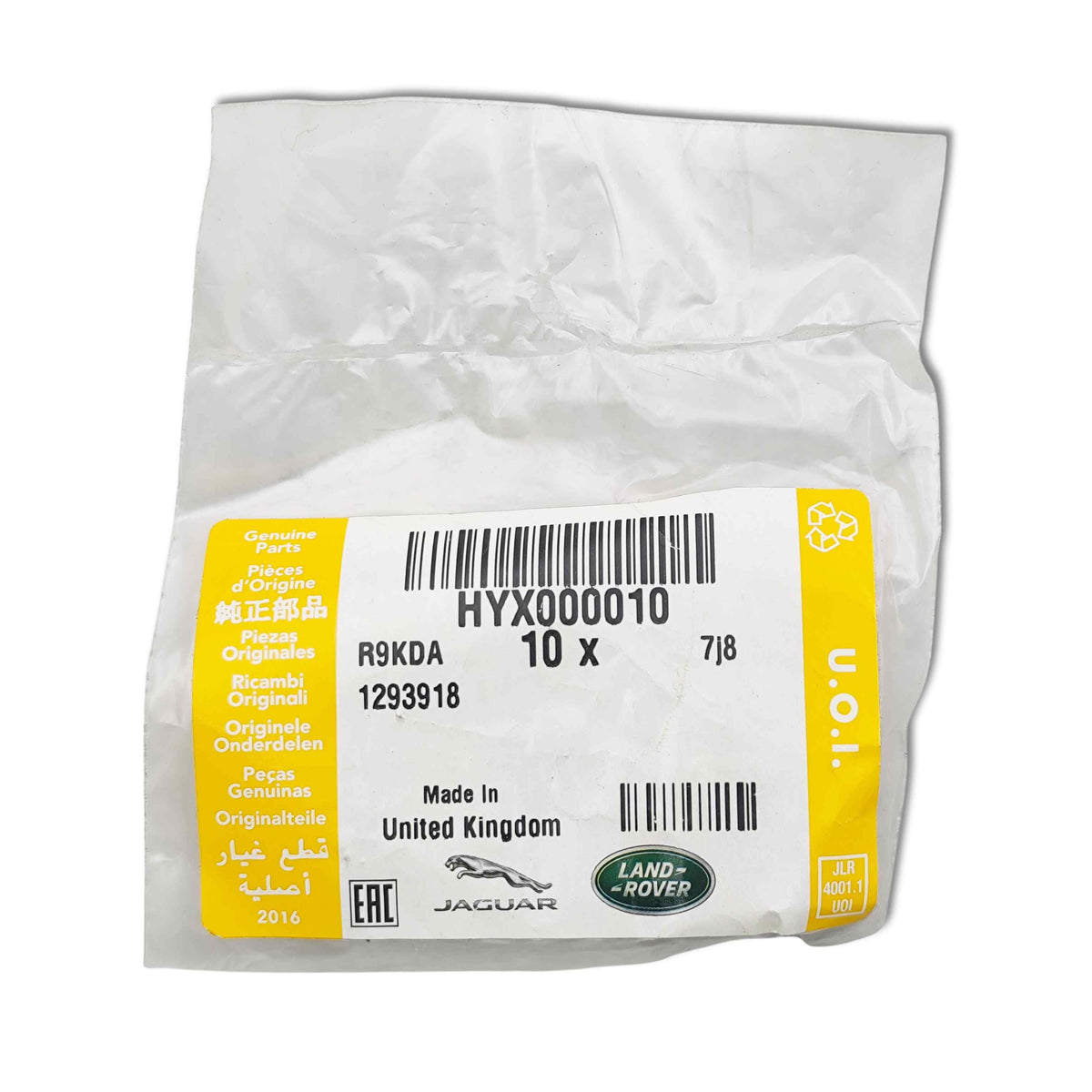 Clip fissaggio sedile land rover range rover, anello di ritenzione oem hyx000010, componente per sedili dal 2002