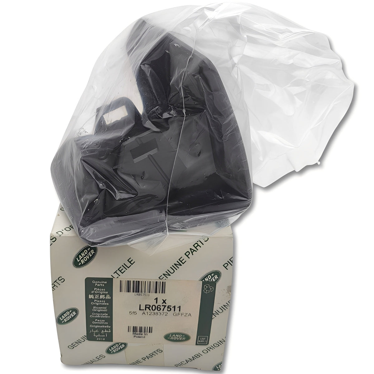 Cornice sinistra maniglia blocco schienale sedile land rover lr067511, componente oem per veicoli land rover