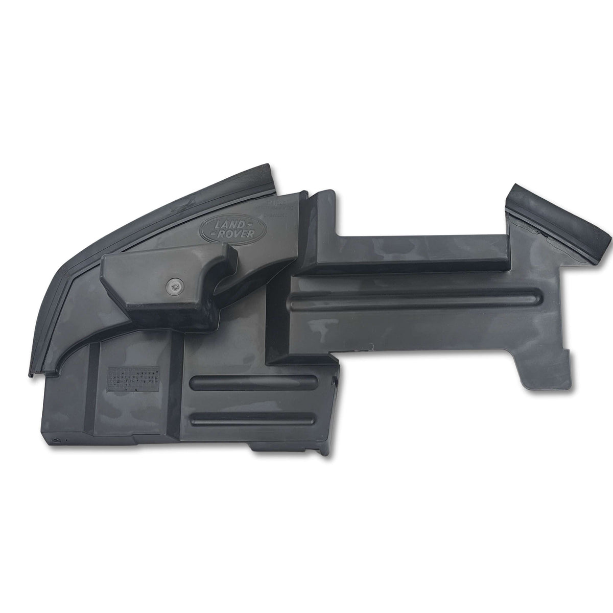 Deflettore aria sinistro originale land rover dhe500090, componente per veicolo land rover, design compatibile e resistente