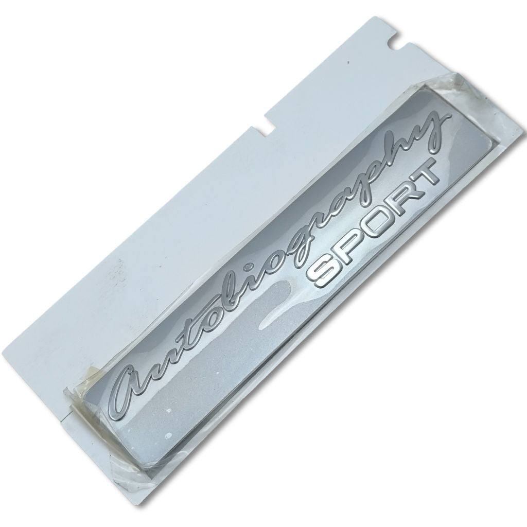 Emblema posteriore land rover autobiography oem lr032868, pezzo originale per veicolo land rover, componente di alta qualità