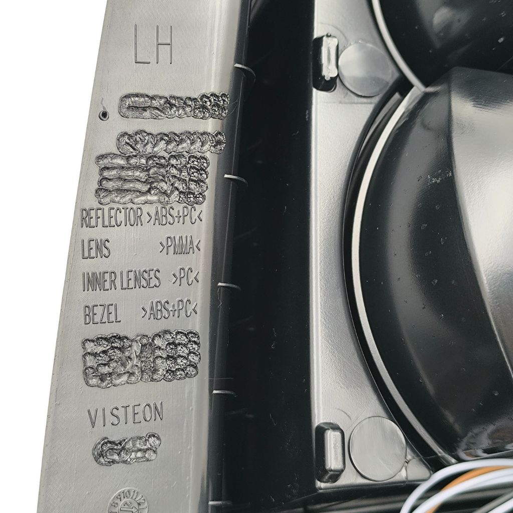 Fanale posteriore sinistro originale land rover lr022053, componente di ricambio oem per veicoli land rover
